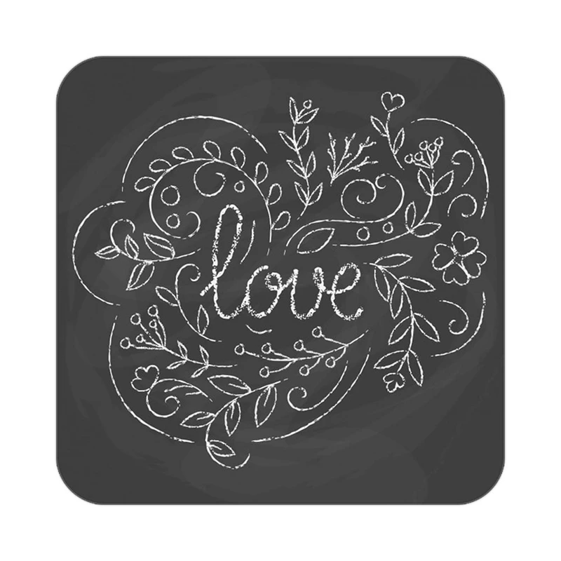 زیر لیوانی کاکتی طرح عاشقانه مدل mp37139