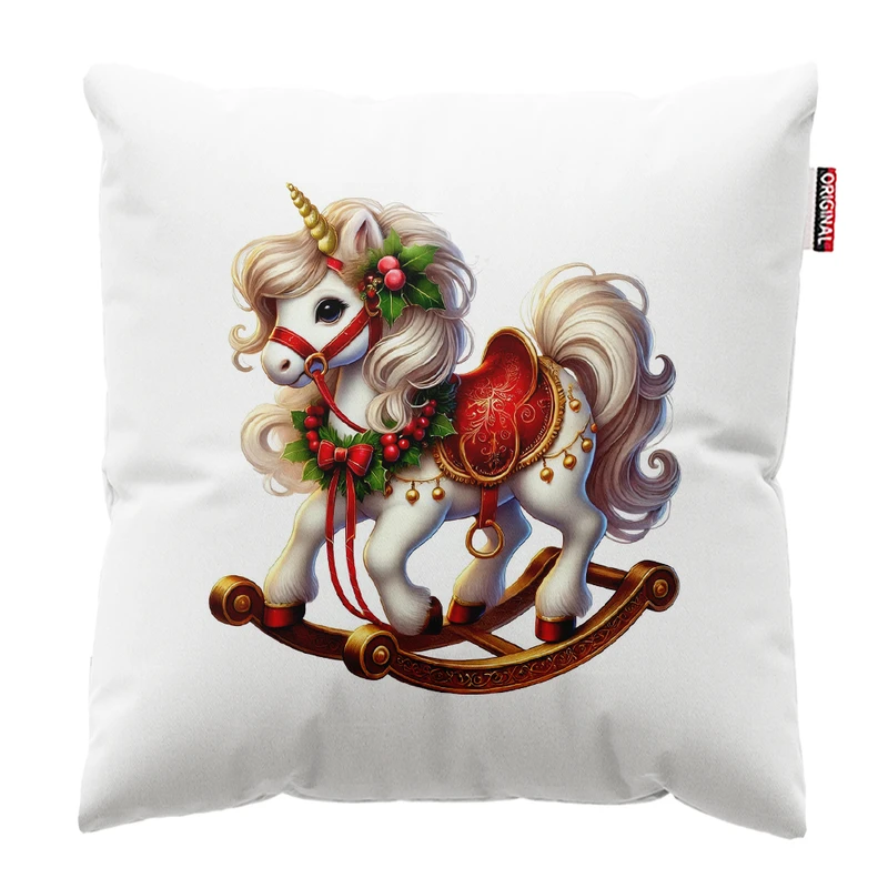 کوسن پاد آفرین مدل کریسمس کد PK402577 سایز 40*40 سانتی متر