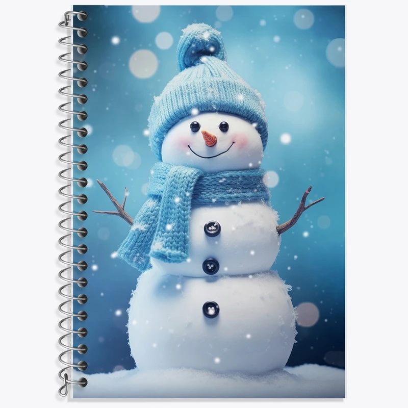 دفتر لغت 50 برگ خندالو طرح آدم برفی کد F2598