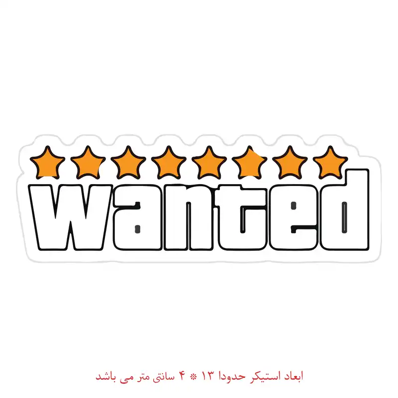 استیکر خودرو کد 1167