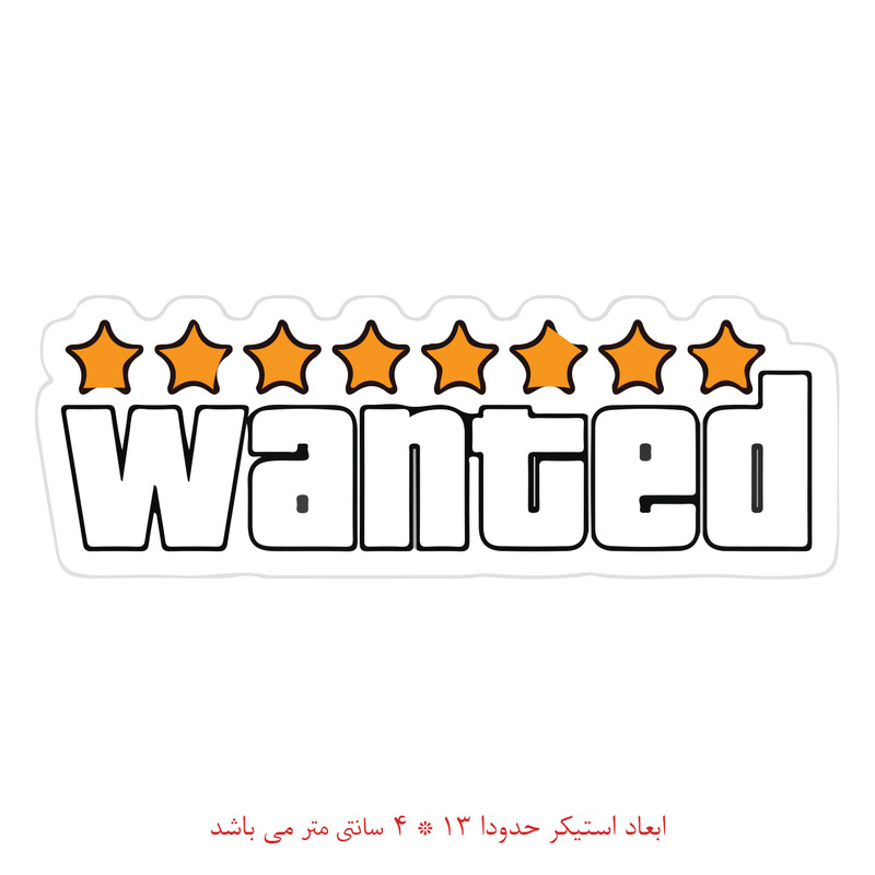استیکر خودرو کد 1167
