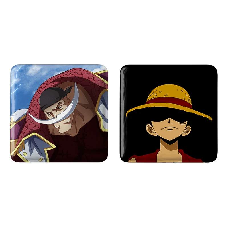 مگنت خندالو طرح لوفی و شیروهیگه انیمه وان پیس کد 1141211413 مجموعه 2 عددی