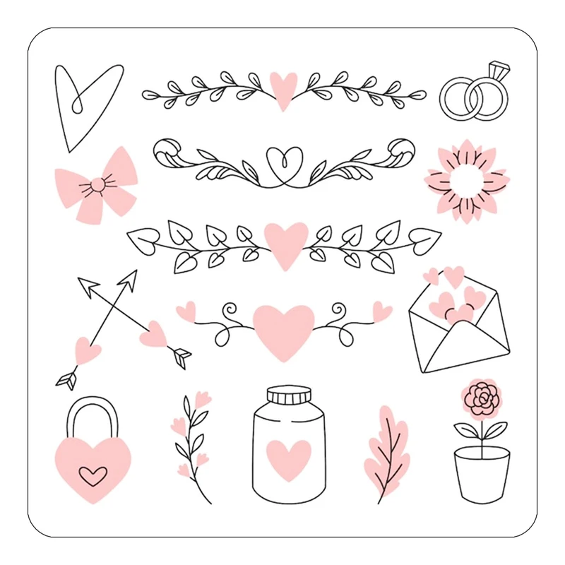 مگنت کاکتی طرح عاشقانه مدل mp38195