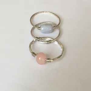 انگشتر زنانه آی ام مدل AI442  مجموعه سه عددی