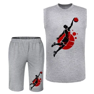 ست تاپ و شلوارک مردانه مدل بسکتبال A281