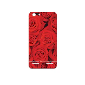 MAHOOT Red-Flower Cover Sticker for Lenovo Vibe K5 Plus