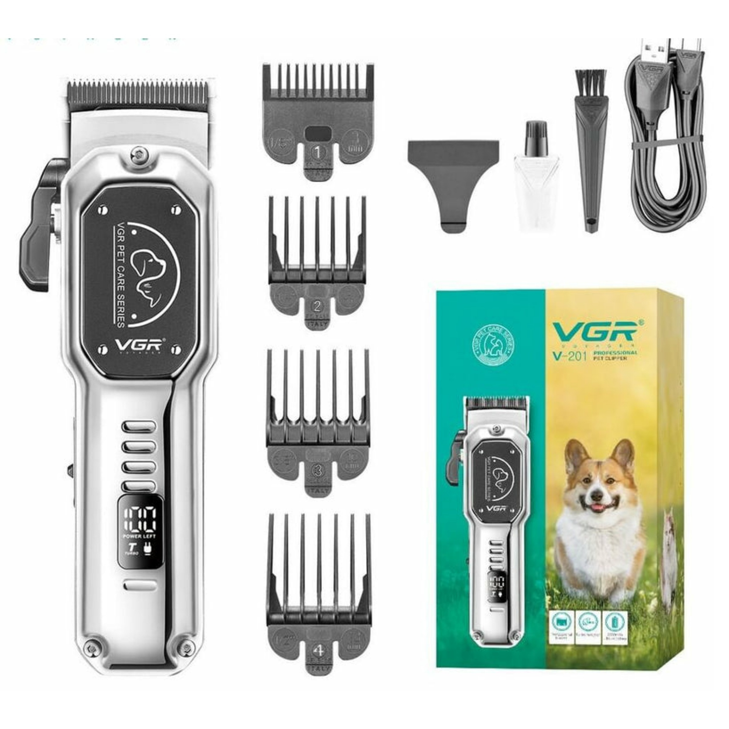 ماشین اصلاح موی حیوانات وی جی آر مدل V-201