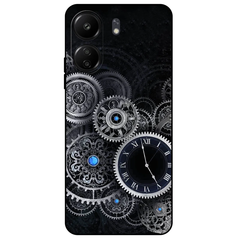 کاور مگافون طرح ساعت مدل 8161 مناسب برای گوشی موبایل شیائومی Redmi 13C