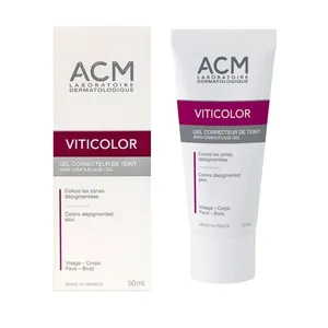 کرم ضد لک صورت و بدن ای سی ام مدل Viticolor مناسب برای پوست های حساس حجم 50 میلی لیتر