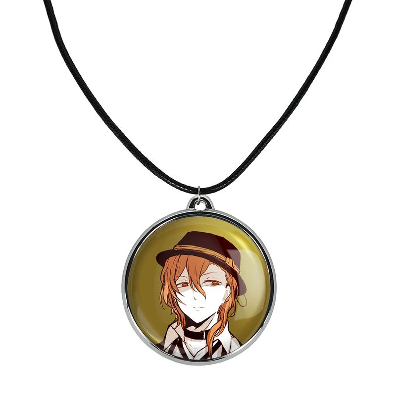 گردنبند خندالو مدل دازای و چویا انیمه سگ های ولگرد بانگو کد A170