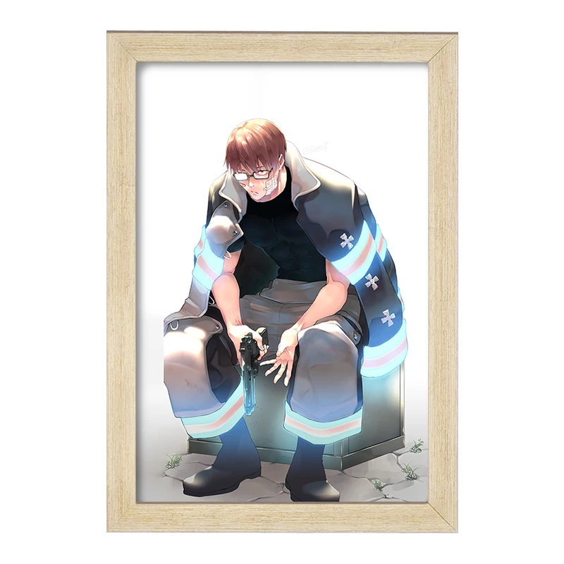 تابلو خندالو مدل هیناوا انیمه نیروی آتش کد 32226