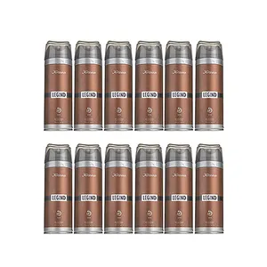 اسپری بدن مردانه کلینوس مدل legind حجم 150 میلی لیتر مجموعه 12 عددی