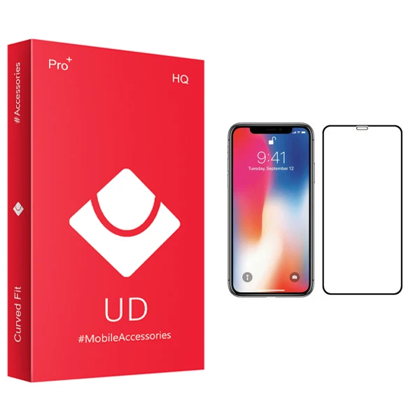 محافظ صفحه نمایش یو دی مدل +PRO مناسب برای گوشی موبایل اپل iPhone X
