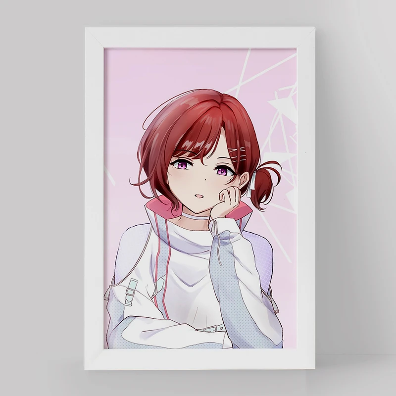 تابلو خندالو مدل هیگوچی انیمه مادوکا مجیکا Madoka Magica کد 18373