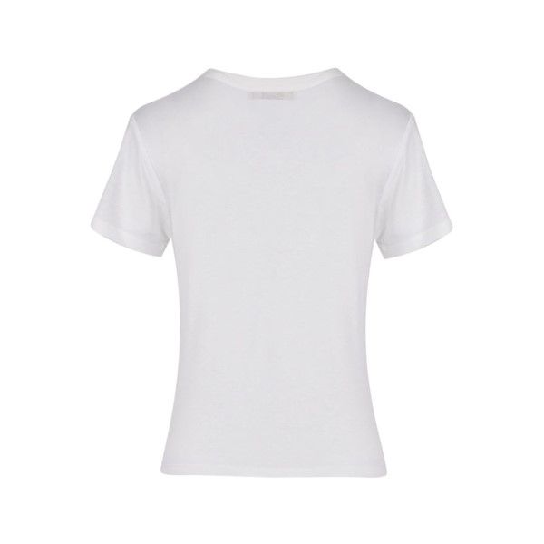 تی شرت آستین کوتاه زنانه بادی اسپینر مدل 1825 کد 1 رنگ سفید -  - 2