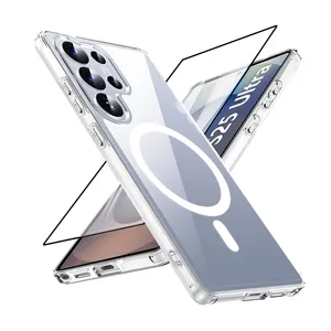 Ultimate Shield TPR Magsafe GLS cover suitable for Samsung Galaxy S25 Ultra with screen protector