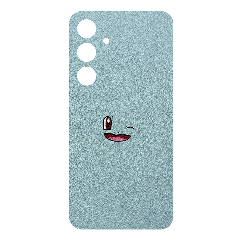 برچسب پوششی ریمکس مدل Leth طرح اسکوئرتل پوکمون مناسب برای گوشی موبایل سامسونگ Galaxy S24 Plus