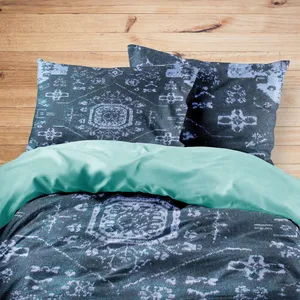 سرویس روتختی مدوپد طرح فرش مدرن مدل C-Modern02 یک نفره 4 تکه