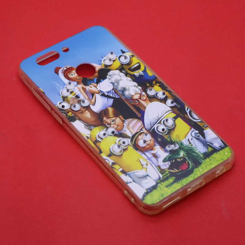 کاور طرح Minions Family مدل CLR-099 مناسب برای گوشی موبایل هوآوی NOVA 2 PLUS