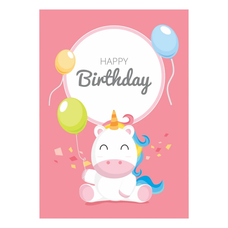 کارت پستال مدل Happy birthday کد 38