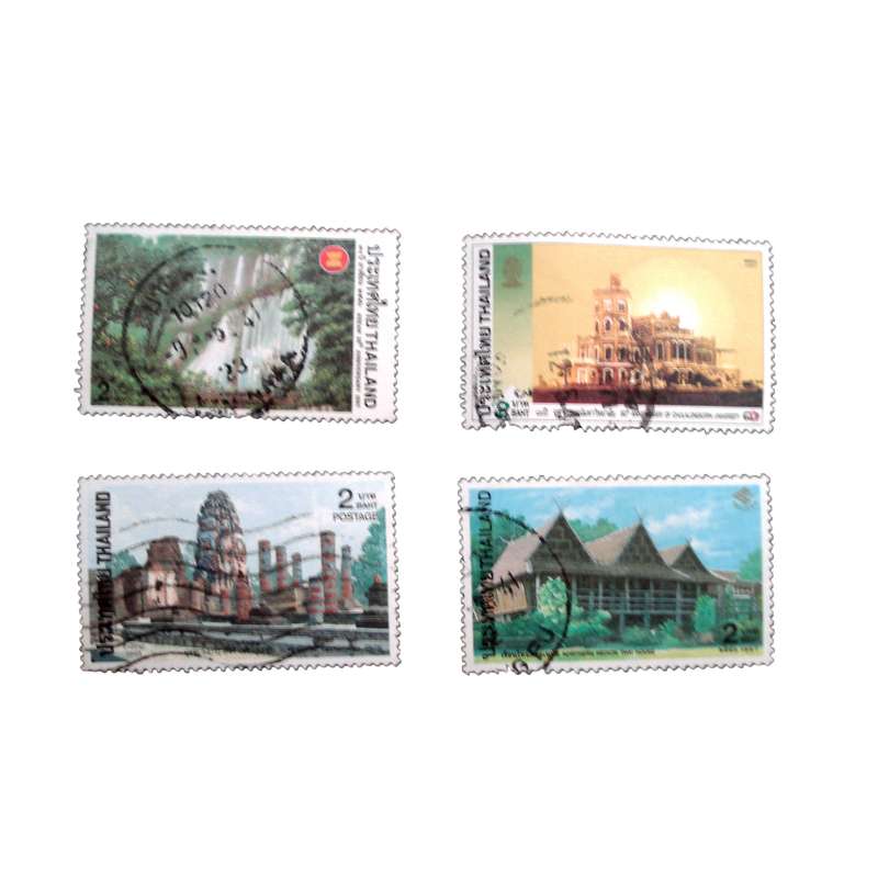 تمبر یادگاری مدل ملل کد DS1735 مجموعه 4 عددی