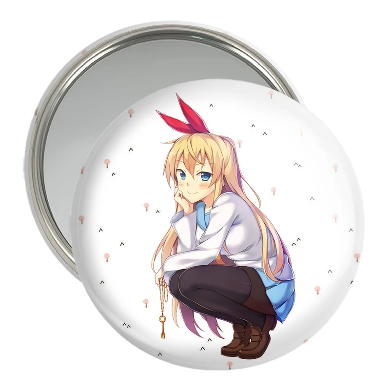 آینه جیبی خندالو مدل انیمه عشق دروغین  کد 17164