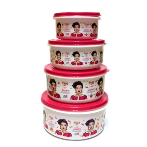 ظروف نگهدارنده مدل رزمن مجموعه 4 عددی