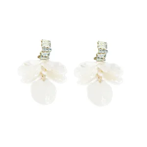 گوشواره میخی دخترانه مدل کریستالی