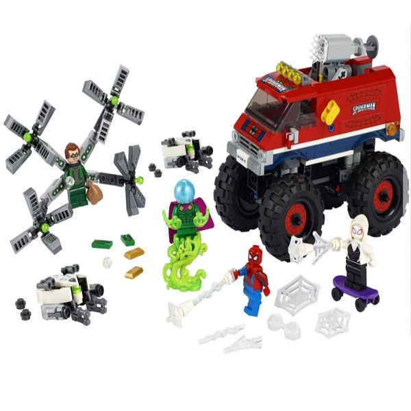 ساختنی طرح کامیون مردعنکبوتی مدل SPIDER HERO کد 11637