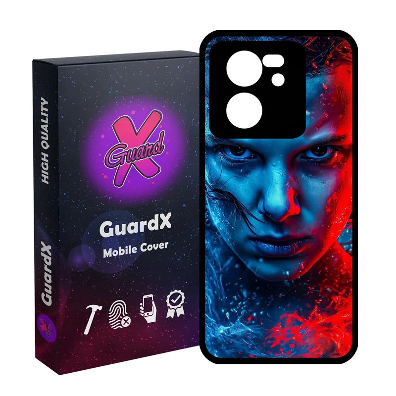 کاور گارد ایکس طرح Stranger Things مدل 10932 مناسب برای گوشی موبایل شیائومی 13T/13T Pro/Redmi K60 Ultra
