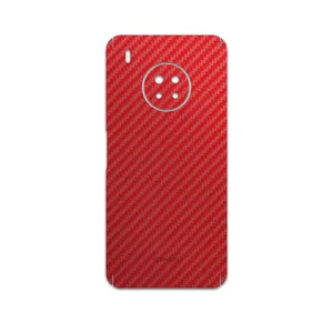 MAHOOT Red-Fiber Cover Sticker for Huawei Y9a