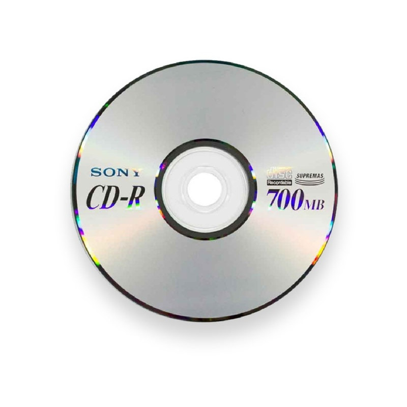سی دی خام سونی مدل CD_R بسته ده عددی