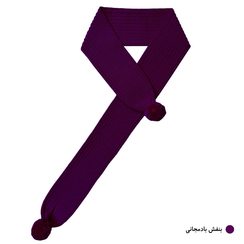 شال گردن بافتنی دخترانه مدل L