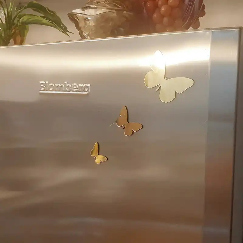 استیکر  طرح پروانه مجموعه ۱۰ عددی