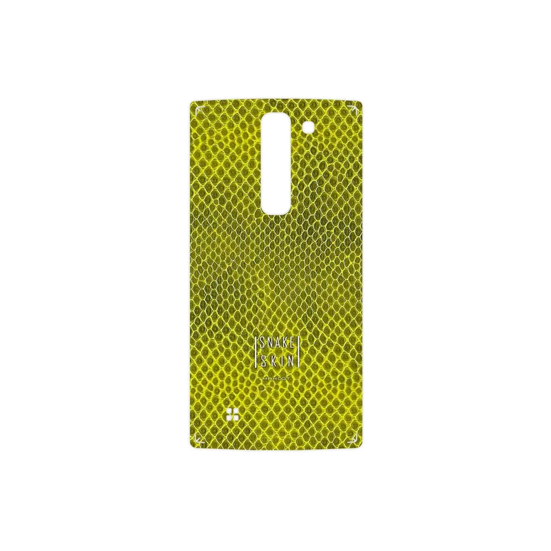 برچسب پوششی ماهوت مدل Yellow Snake Skin مناسب برای گوشی موبایل ال جی Magna