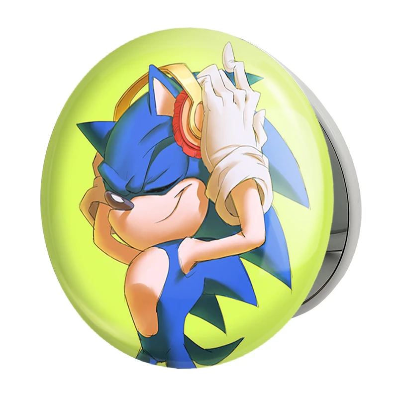 آینه جیبی خندالو طرح سونیک (Sonic) مدل تاشو کد 37044