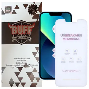 Buff Hydrogel-Matte-G Glass Screen Protector For Apple iPhone 16e / 13 / 13 Pro / 14