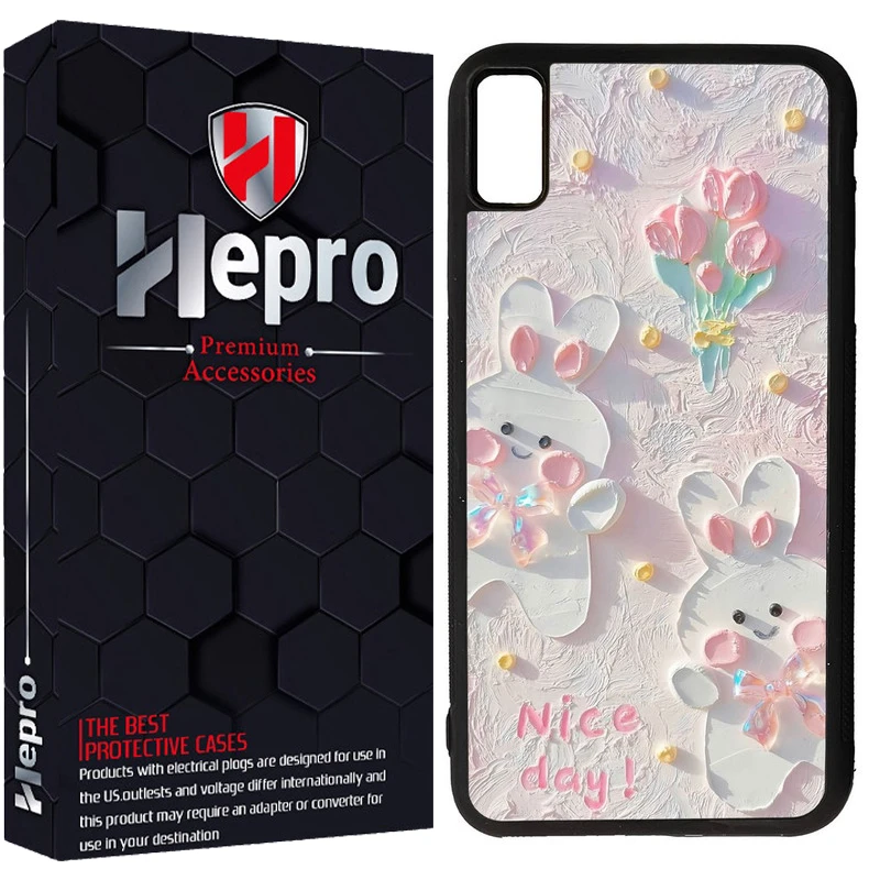 کاور هپرو طرح فانتزی مدل TPU مناسب برای گوشی موبایل اپل IPHONE X / XS