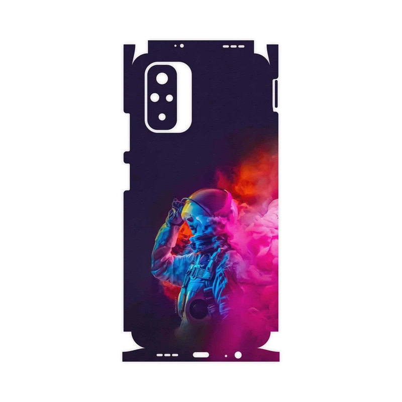 برچسب پوششی ماهوت مدل Smoke Rainbow Digital Art 1-FullSkin مناسب برای گوشی موبایل شیائومی Redmi Note 10