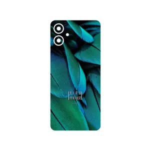 MAHOOT Green Feather Cover Sticker for Samsung Galaxy A06