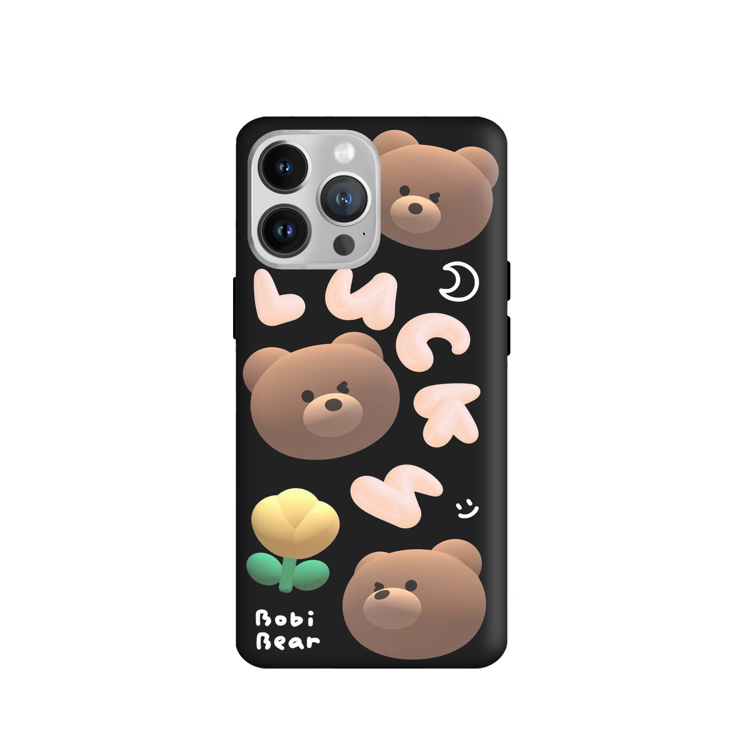 کاور طرح خرس لوسی کد f3931 مناسب برای گوشی موبایل اپل iphone 13 Pro Max