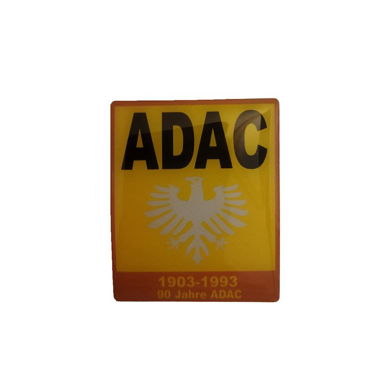 برچسب خودرو مدل ژله ای کد ADAC Square