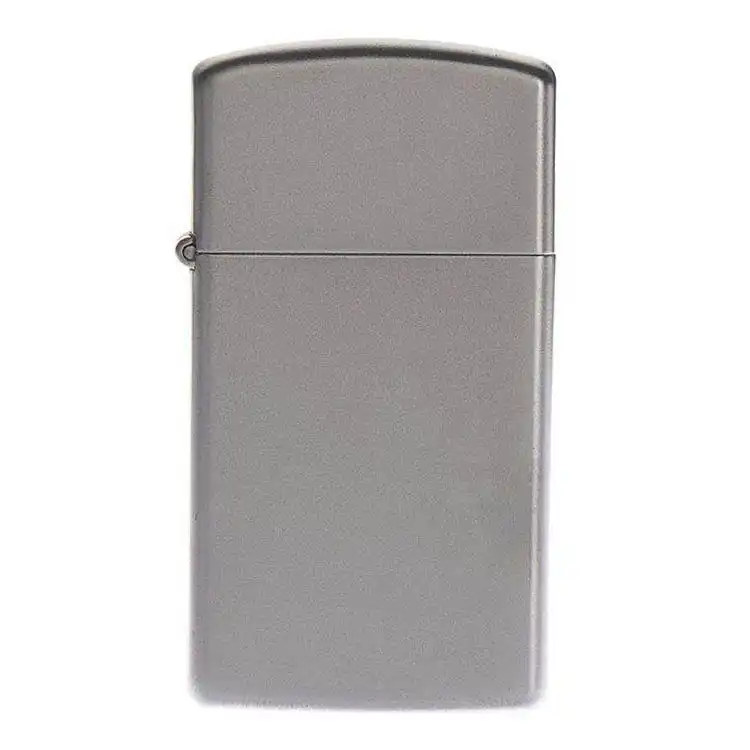 فندک زیپو مدل Slim Satin Chrome کد 1605