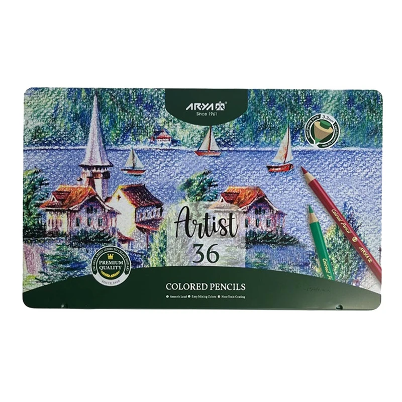 مداد رنگی 36 رنگ آریا مدل آرتیست کد 3903