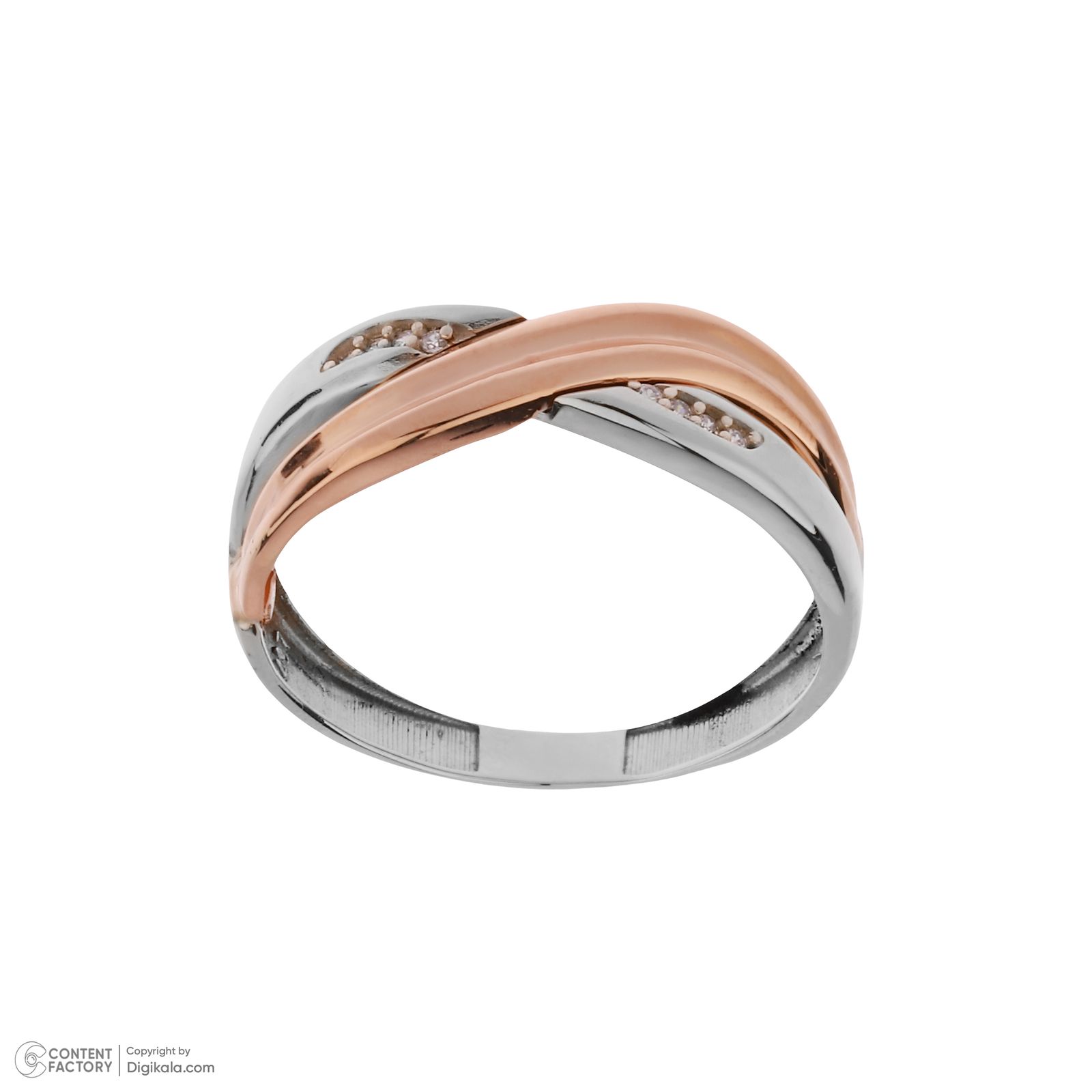 ست حلقه طلا 18 عیار زنانه و مردانه مایا ماهک مدل MR1357 -  - 6