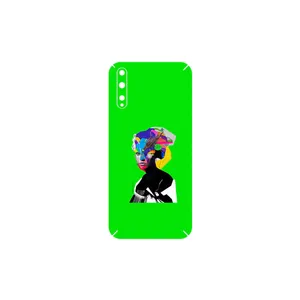 MAHOOT Collage of Women Portrait 3 Cover Sticker for Huawei Y8p