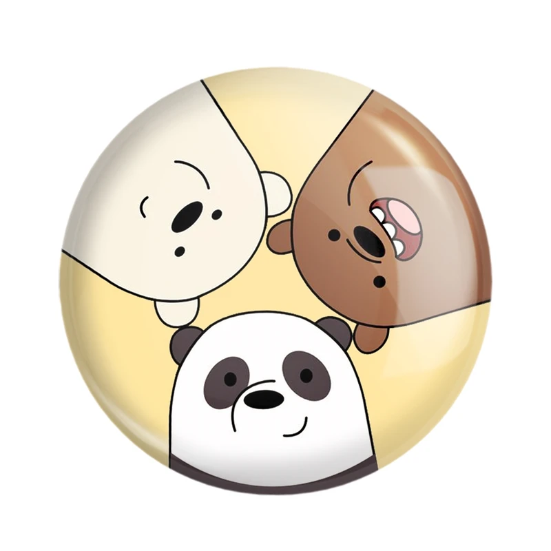 مگنت خندالو مدل انیمیشن سه خرس کله پوک کد 27628