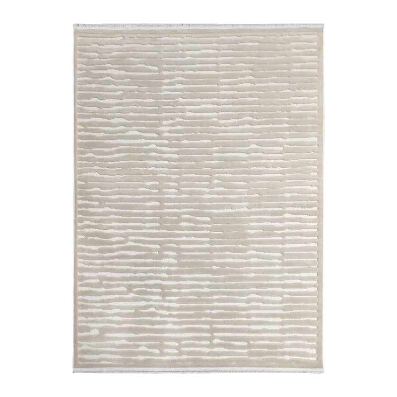 فرش ماشینی 420 شانه فرش آرمانی زمینه موکا حاشیه موکا مدل 5111