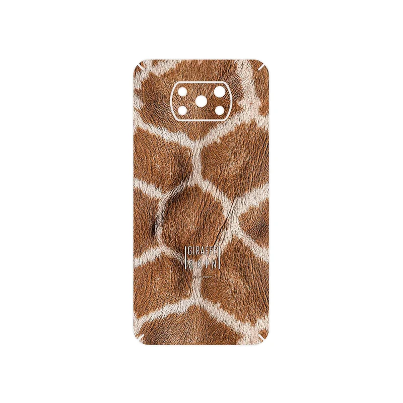 برچسب پوششی ماهوت مدل Giraffe Skin مناسب برای گوشی موبایل شیائومی Poco X3 Pro