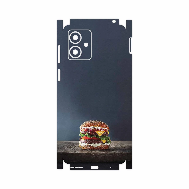 برچسب پوششی ماهوت مدل Hamburger-FullSkin مناسب برای گوشی موبایل موتورولا Moto G14